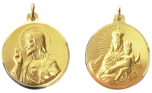 Medalla del Escapulario del Carmen