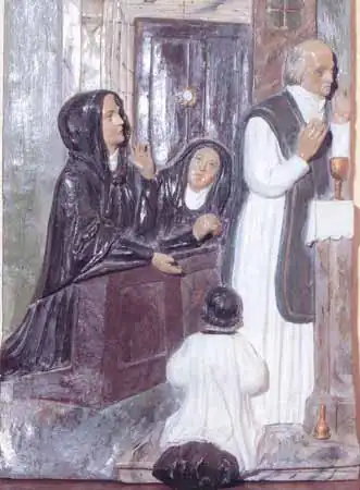 Imagen de la exposición de milagros eucarísticos