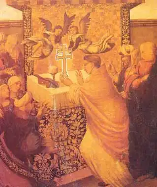 Interior de la Iglesia de la Santa Cruz
