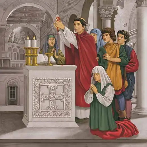 Imagen del milagro eucarístico
