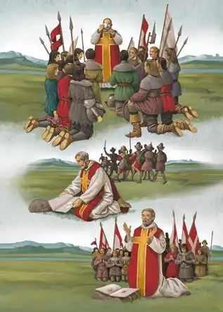 Imagen del milagro eucarístico