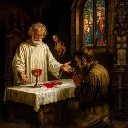 Imagen del milagro eucarístico