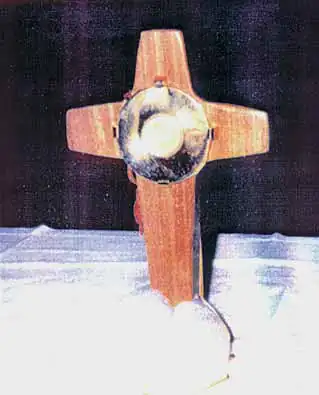 Custodia con la Reliquia de la Hostia Milagrosa