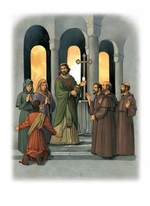Imagen del milagro eucarístico