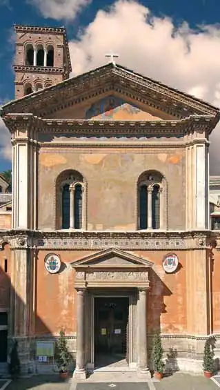 Iglesia de Santa Pudenciana, Roma Interior de la Iglesia