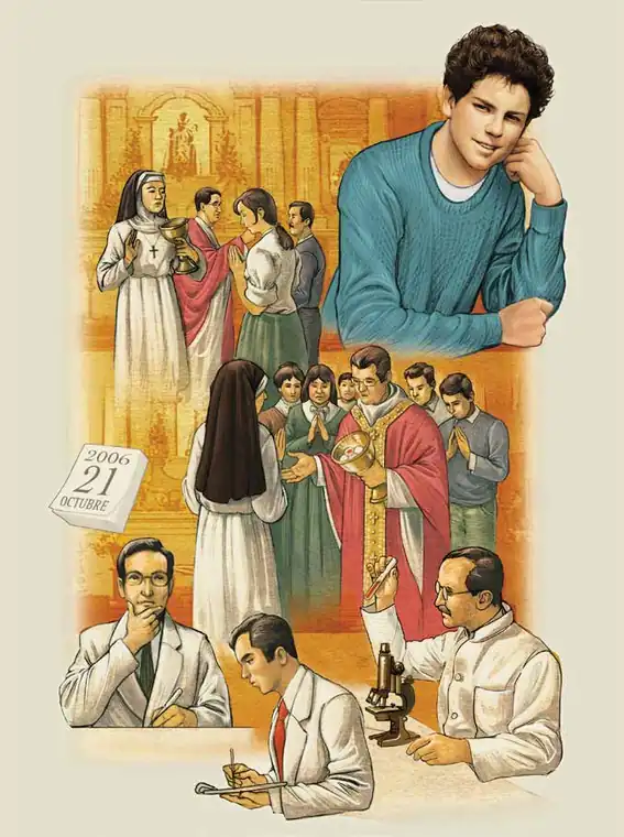 Imagen del milagro eucarístico