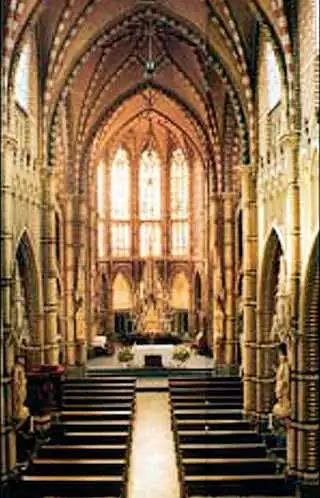 Interior de la iglesia de San Trudo